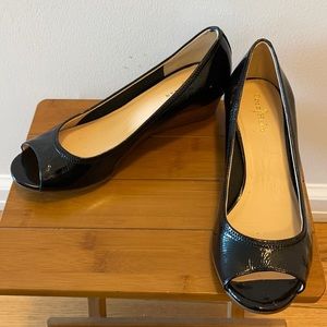 Cole Haan Wedge Black Patent Size 8 *Brand New*
